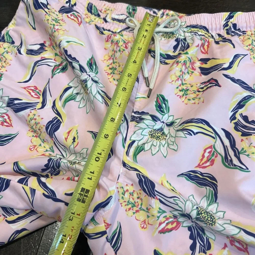 Polo Ralph Lauren Swimming Trunks Shorts Floral / Aloha Men's X-Large XL Pink